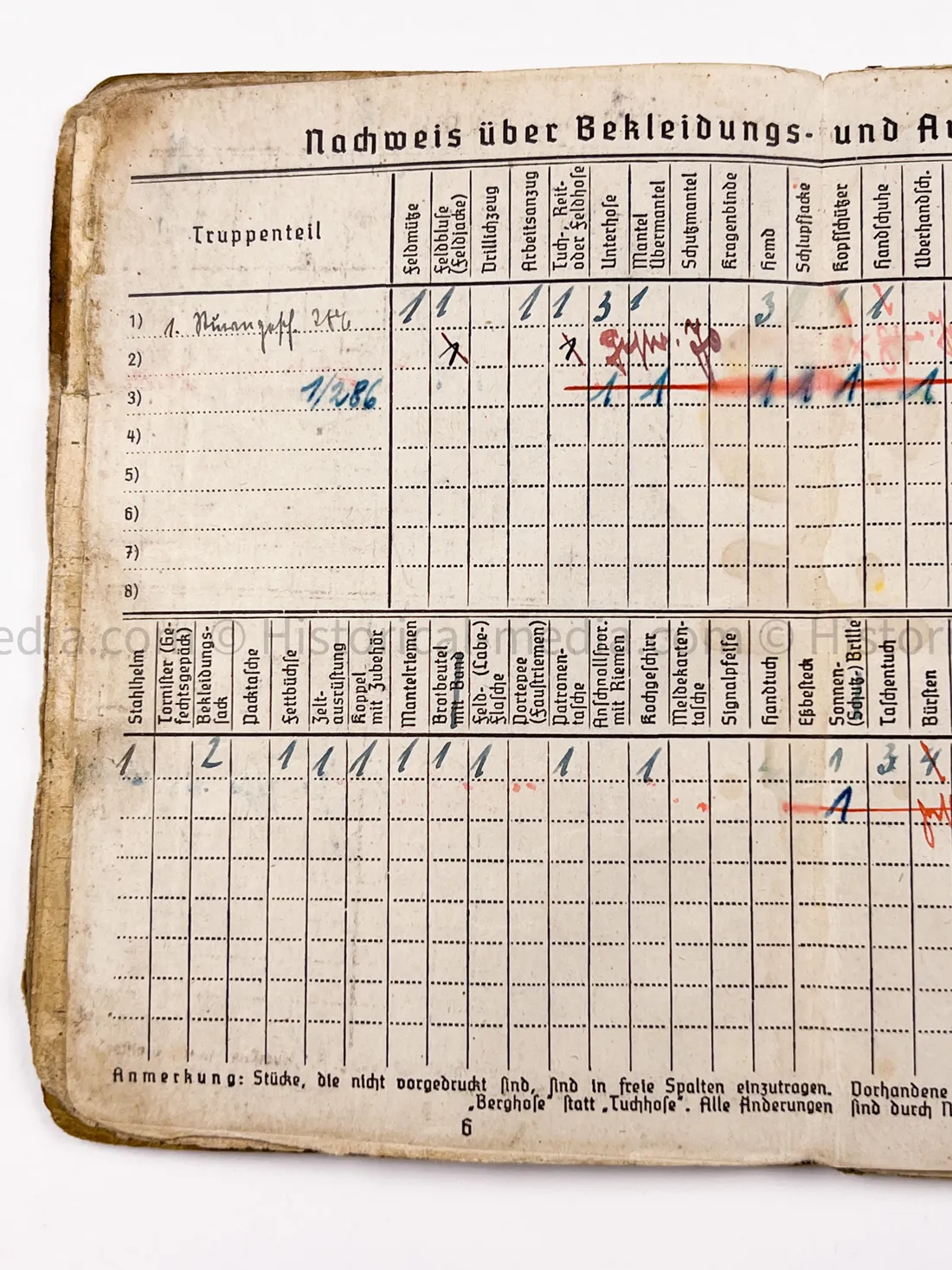 HEER SOLDBUCH - STURMGESCHÜTZ ABTEILUNG 209 + 286