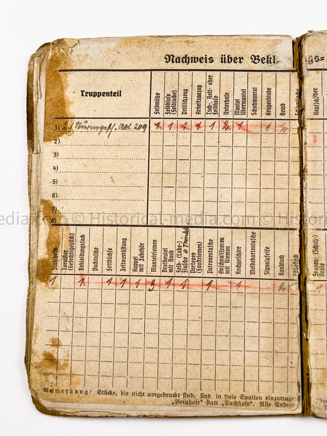 HEER SOLDBUCH - STURMGESCHÜTZ ABTEILUNG 209 + 286