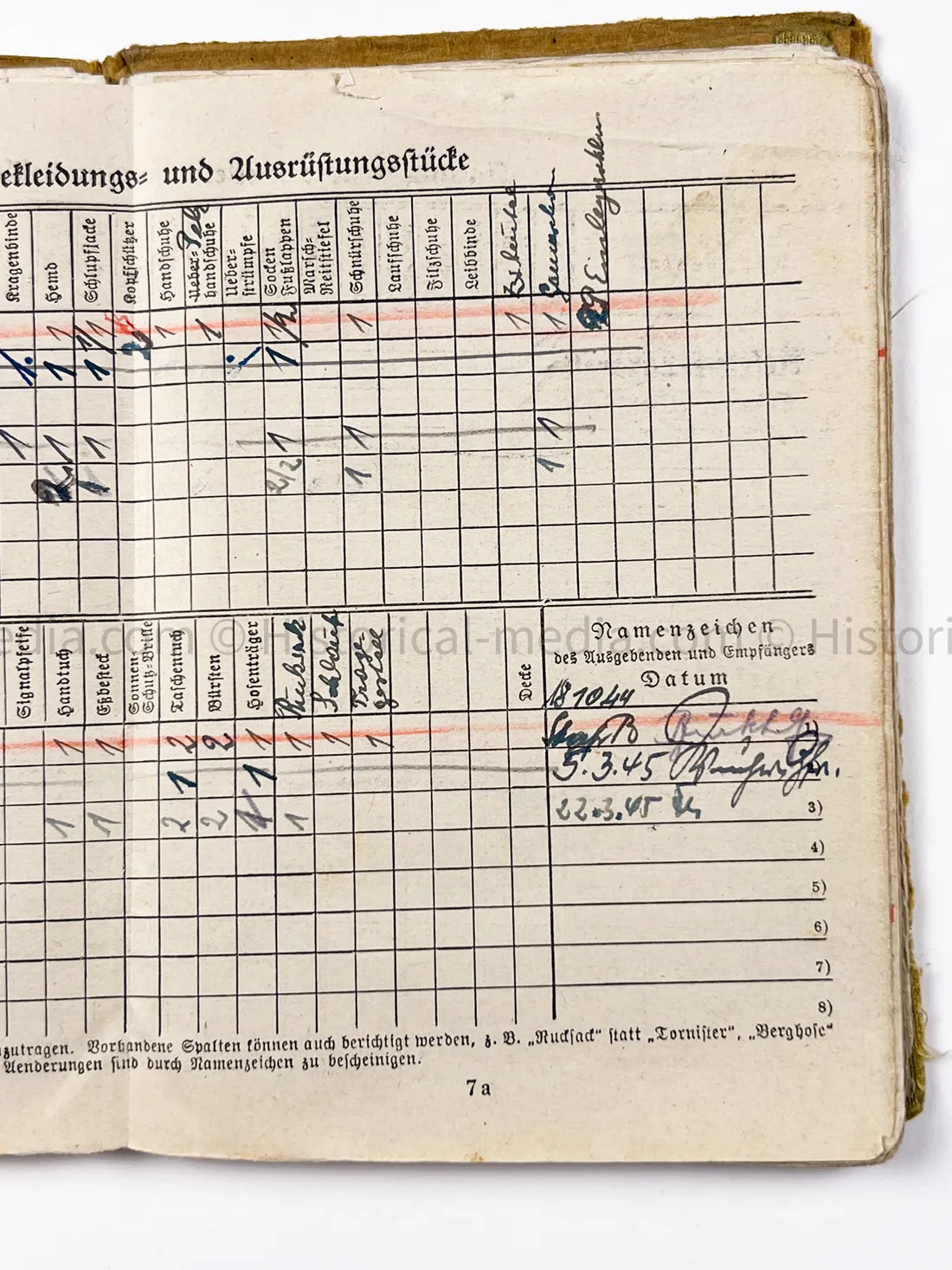 HEER SOLDBUCH - ARTILLERIE REGIMENT 67 - STURMGESCHÜTZ