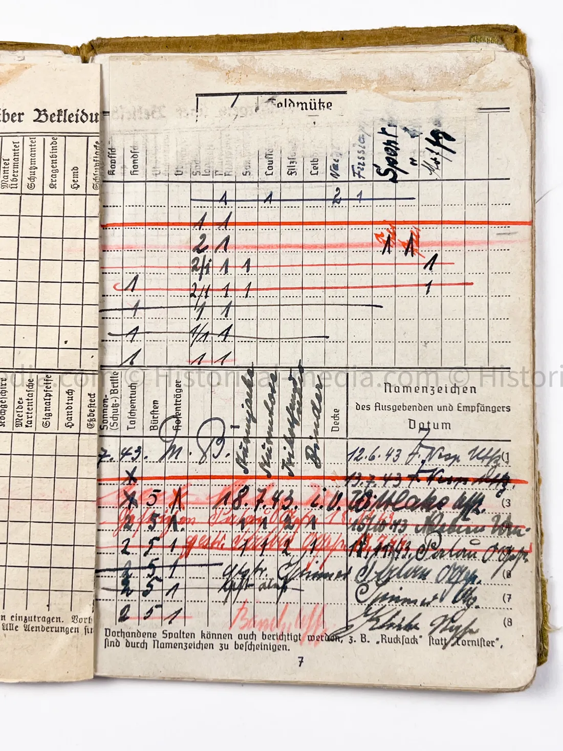 HEER SOLDBUCH - ARTILLERIE REGIMENT 67 - STURMGESCHÜTZ