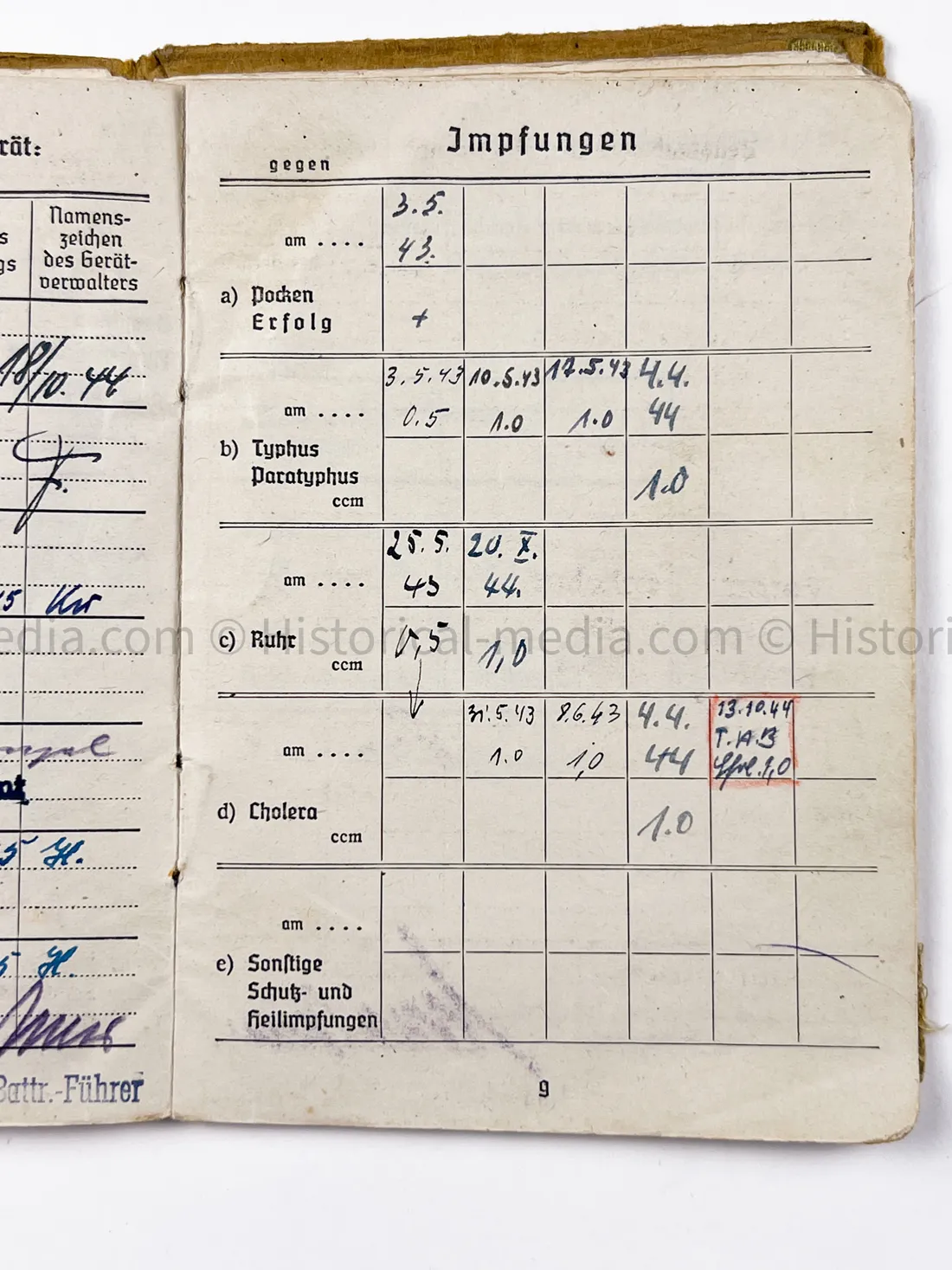 HEER SOLDBUCH - ARTILLERIE REGIMENT 67 - STURMGESCHÜTZ