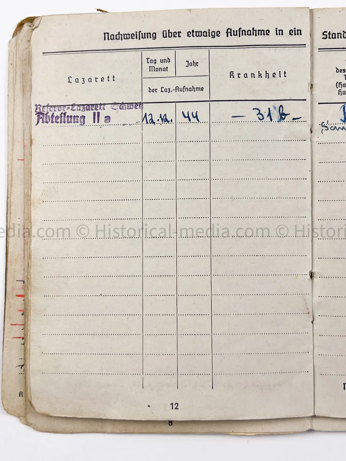 HEER SOLDBUCH - ARTILLERIE REGIMENT 67 - STURMGESCHÜTZ