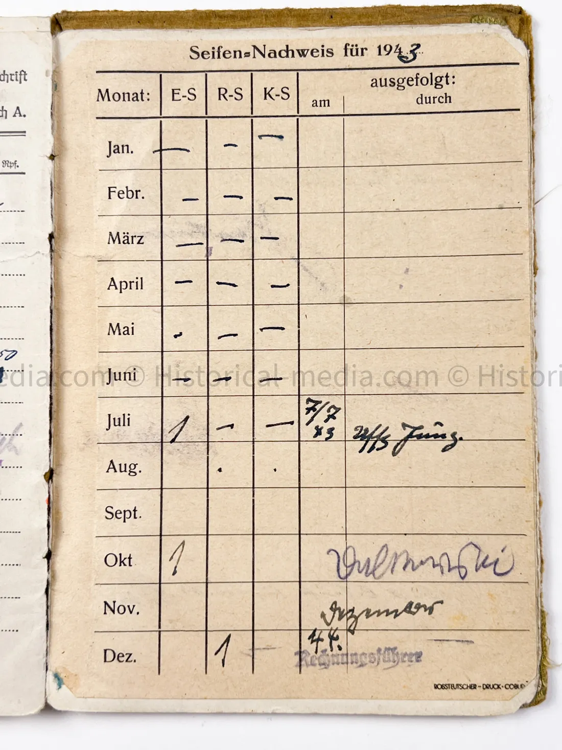 HEER SOLDBUCH - ARTILLERIE REGIMENT 67 - STURMGESCHÜTZ