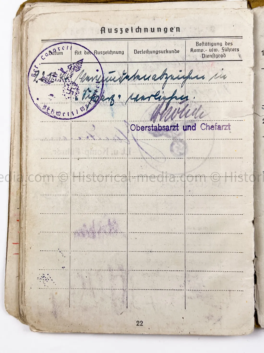 HEER SOLDBUCH - ARTILLERIE REGIMENT 67 - STURMGESCHÜTZ