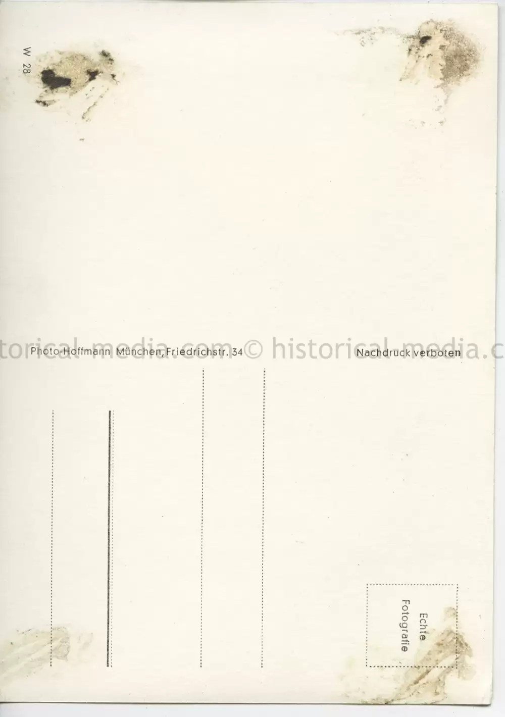 POSTCARD PHOTO - HITLER & GENERALS REVIEW MAPS IN FÜHRERHAUPTQUARTIER