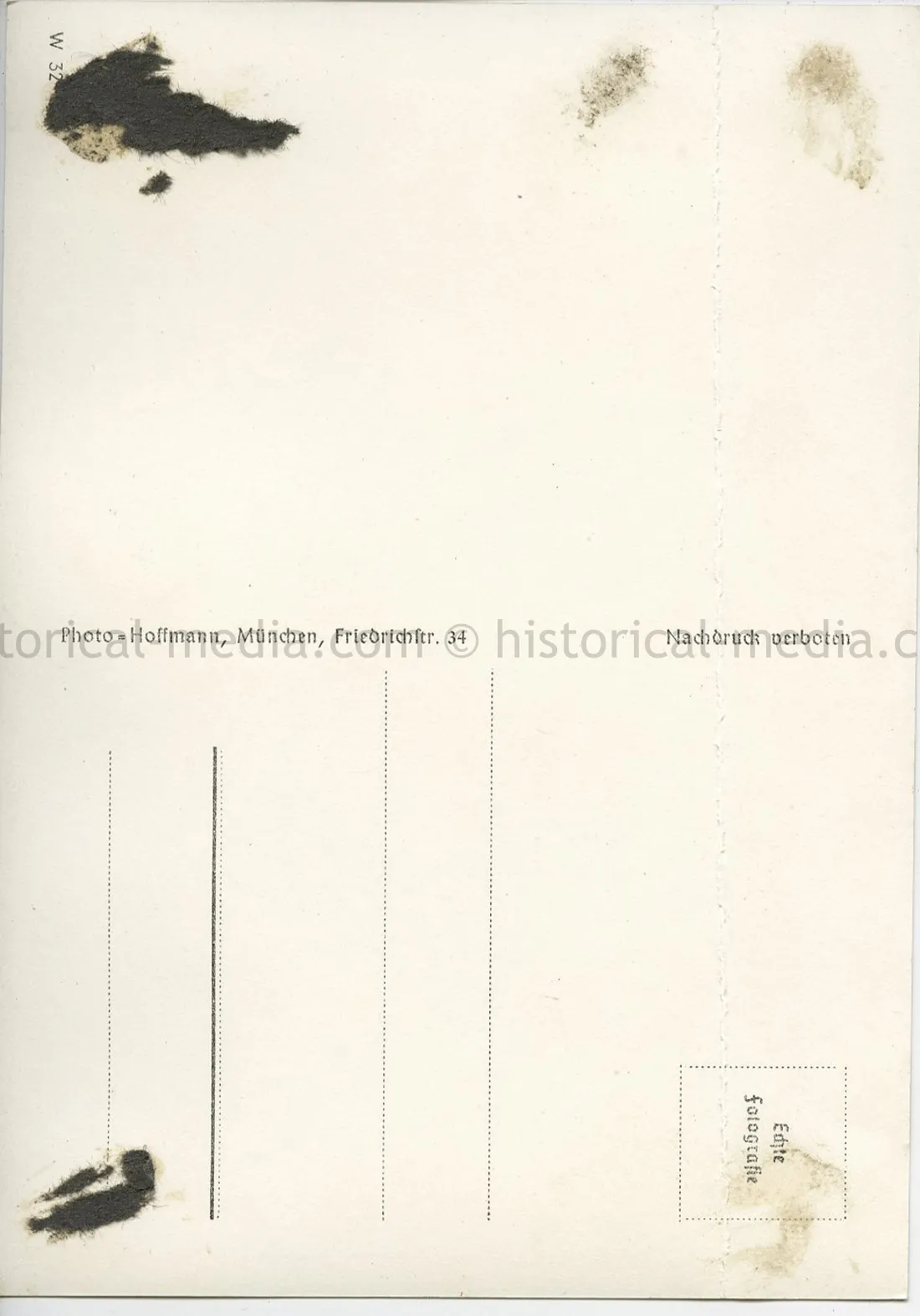 POSTCARD PHOTO - HITLER & GENERALS VISIT LORETTO MEMORIAL FRANCE 1940 