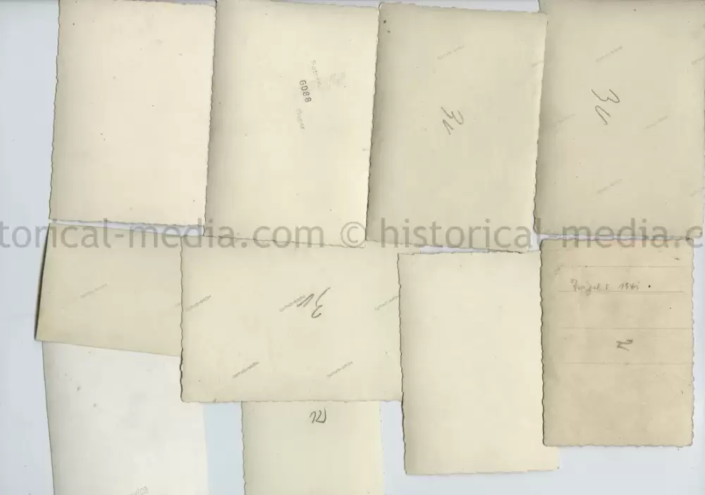 PHOTO GROUPING OF A FALLSCHIRMJAEGER - AFRIKA CUFFTITLE!