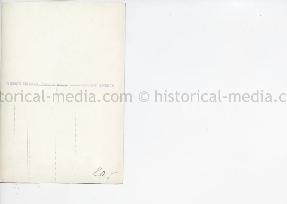 STUDIO PORTRAIT PHOTO - KRIEGSMARINE SAILOR & WIFE + DESTROYER BADGE