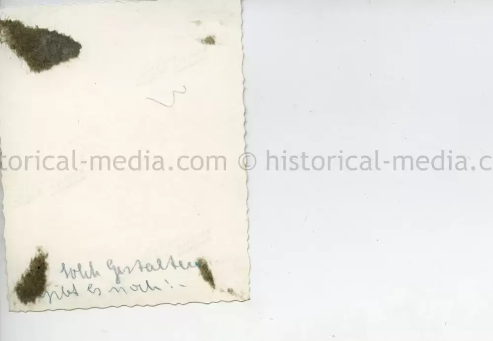PHOTO OF JEWS TAKEN BY GERMAN SOLDIER - STARS OF DAVID DISPLAYED