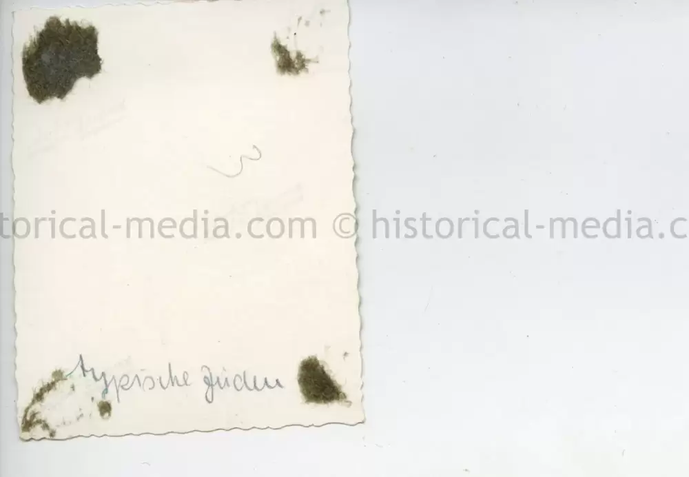 PHOTO OF JEWS TAKEN BY GERMAN SOLDIER - ARMBANDS IN WEAR