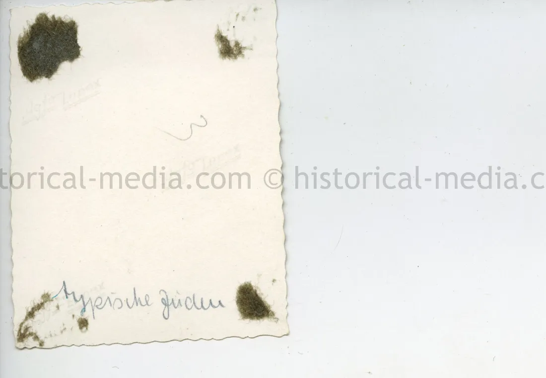 PHOTO OF JEWS TAKEN BY GERMAN SOLDIER - ARMBANDS IN WEAR