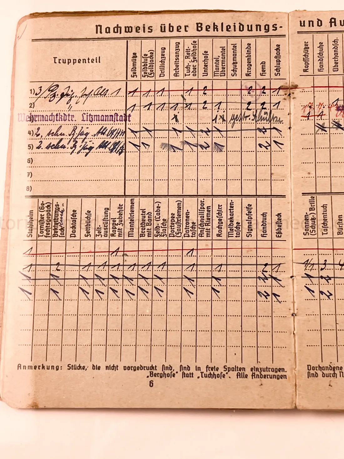 SOLDBUCH - HEERES PANZER JAEGER ABTEILUNG (Sf.) 731 - JAGDPANZER 38 HETZER - KURLAND