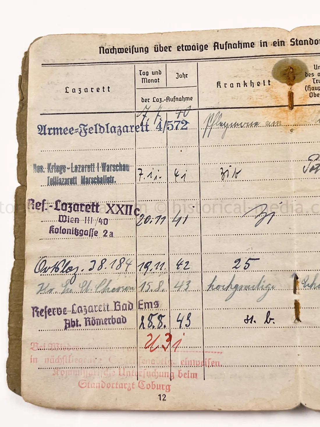 SOLDBUCH - GRENADIER REGIMENT 289 - 98 INFANTERIE DIVISION - NAHKAMPFSPANGE - KUBAN, ITALY