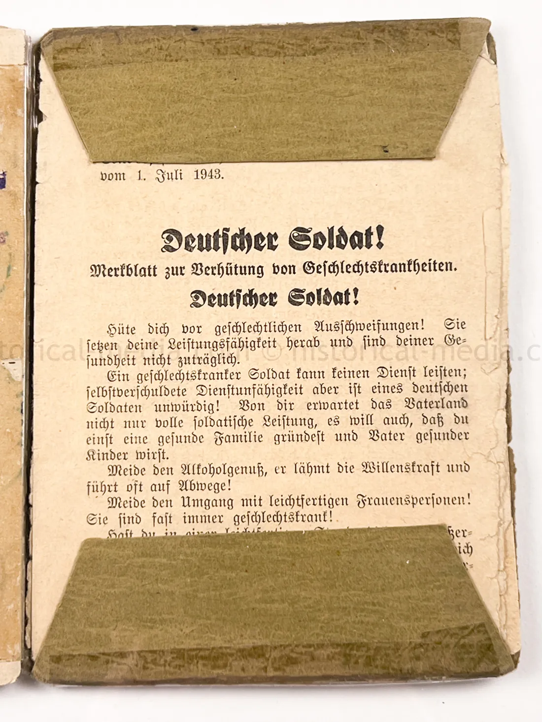 SOLDBUCH - GRENADIER REGIMENT 289 - 98 INFANTERIE DIVISION - NAHKAMPFSPANGE - KUBAN, ITALY
