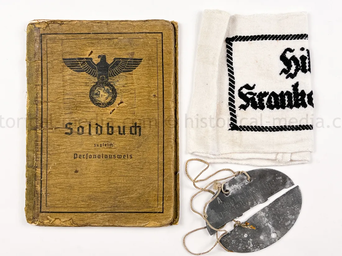 SOLDBUCH & ID TAG - STURMGESCHÜTZ ABTEILUNG 259