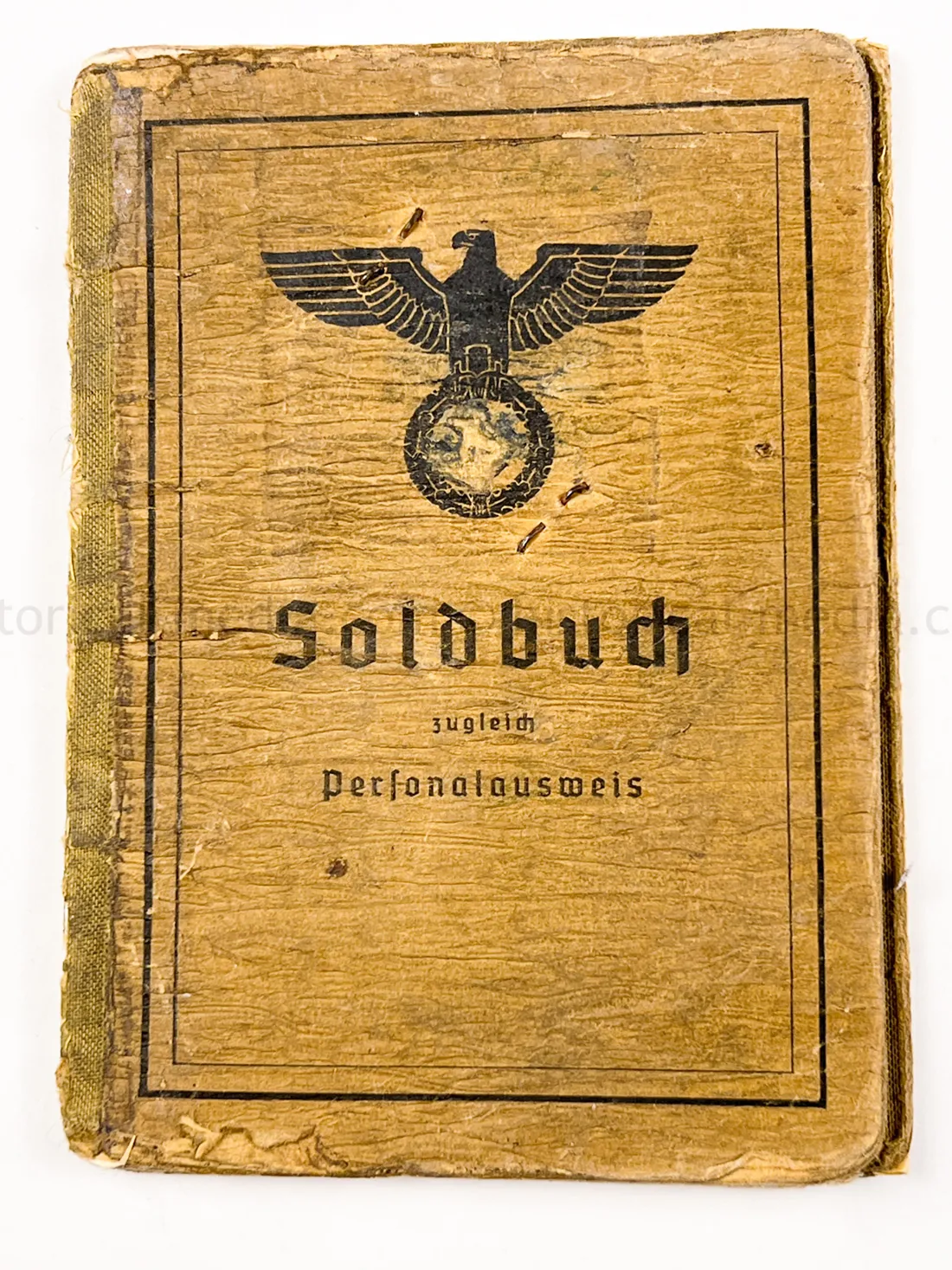 SOLDBUCH & ID TAG - STURMGESCHÜTZ ABTEILUNG 259