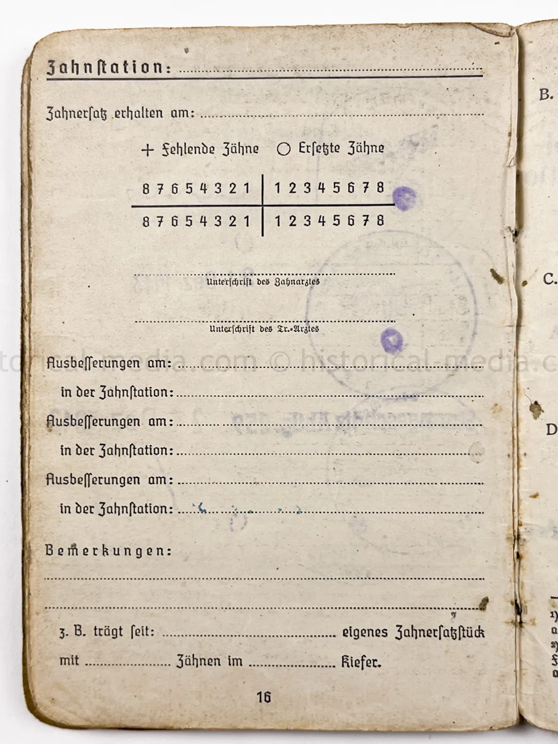 SOLDBUCH & ID TAG - STURMGESCHÜTZ ABTEILUNG 259