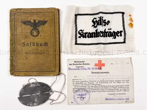 SOLDBUCH & ID TAG - STURMGESCHÜTZ ABTEILUNG 259