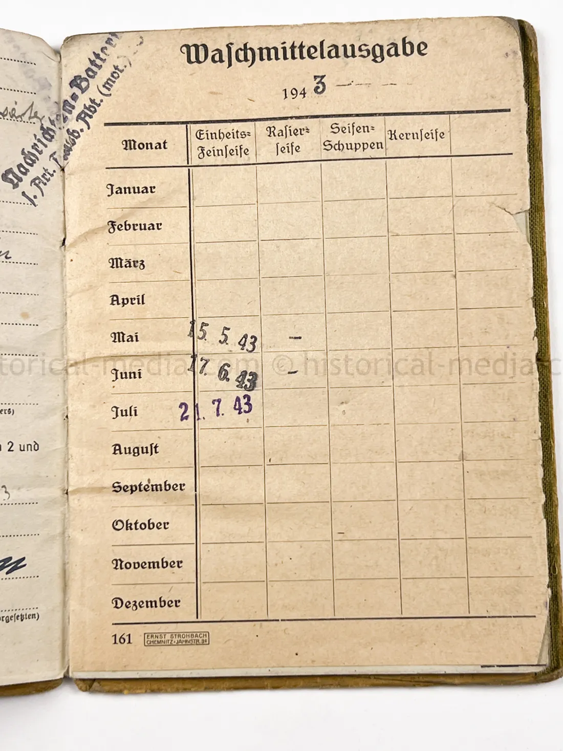 SOLDBUCH - STURMGESCHÜTZ ABTEILUNG 303 - FINLAND - FINNISCHE TAPFERKEITSMEDAILLE