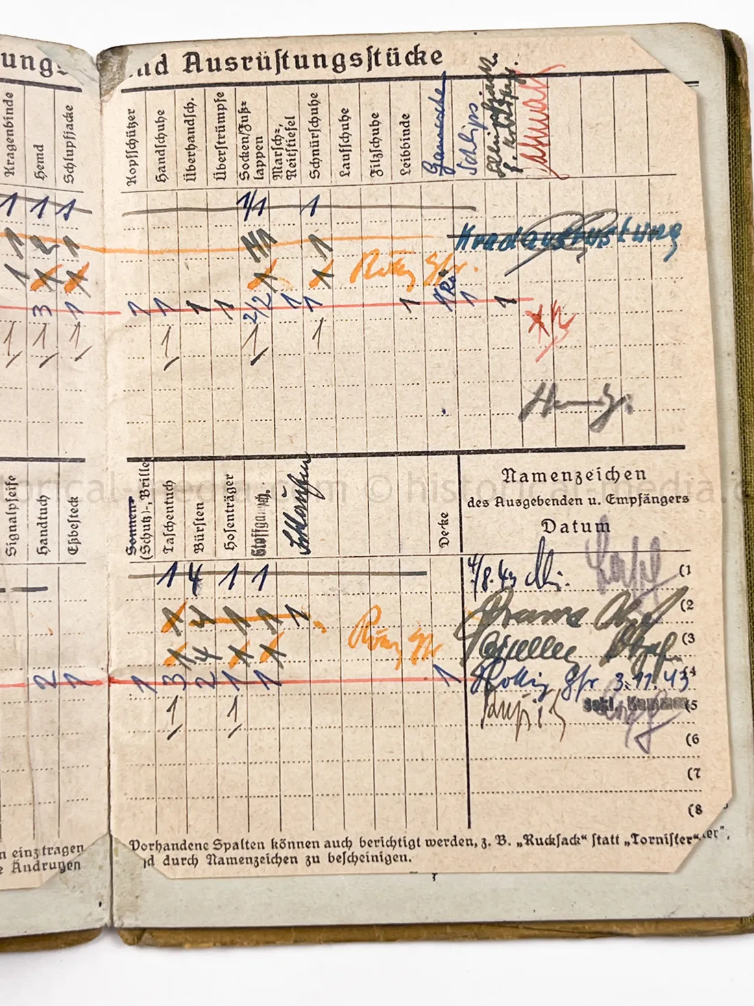 SOLDBUCH - STURMGESCHÜTZ ABTEILUNG 303 - FINLAND - FINNISCHE TAPFERKEITSMEDAILLE