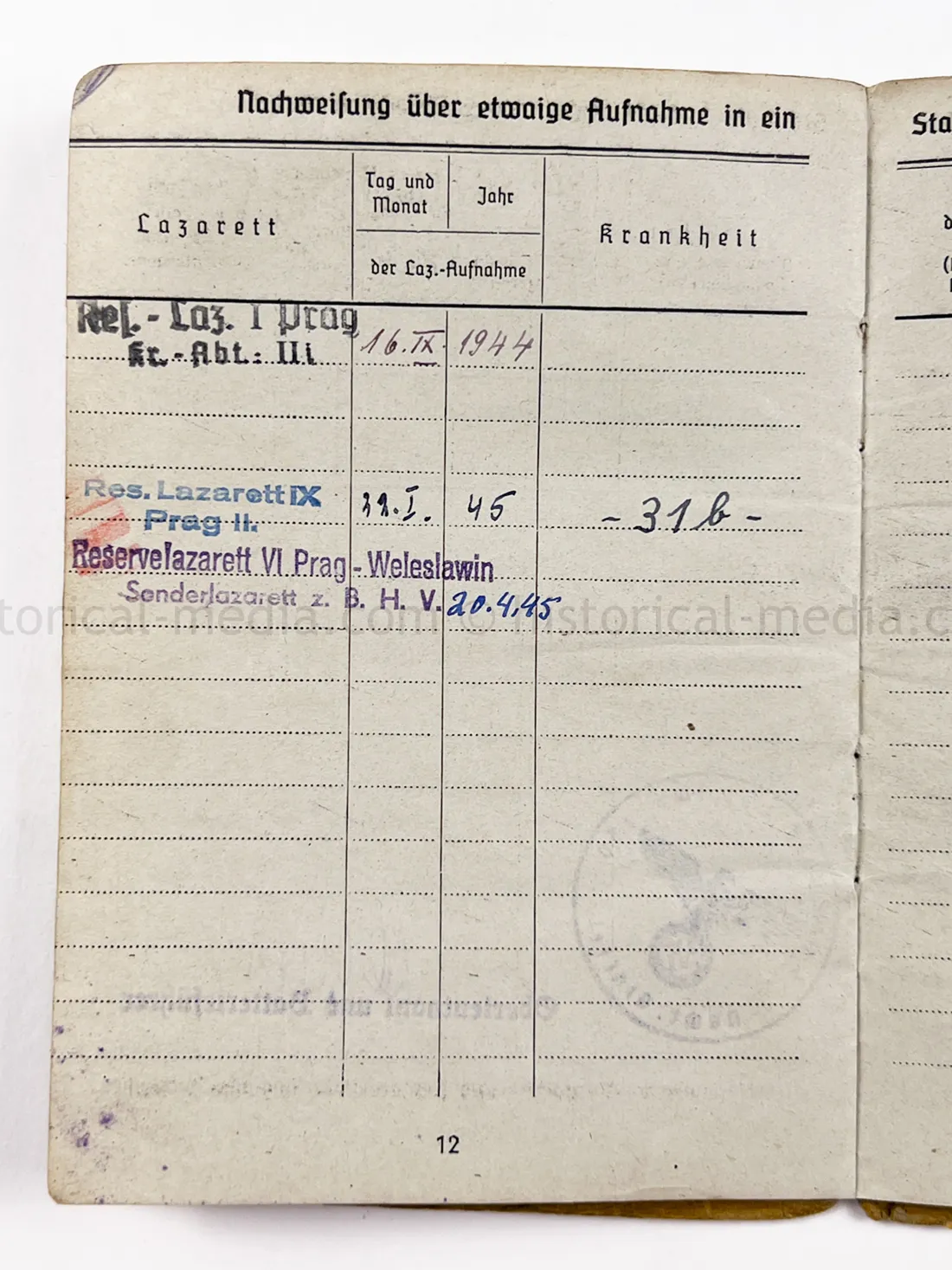 SOLDBUCH - STURMGESCHÜTZ ABTEILUNG 303 - FINLAND - FINNISCHE TAPFERKEITSMEDAILLE