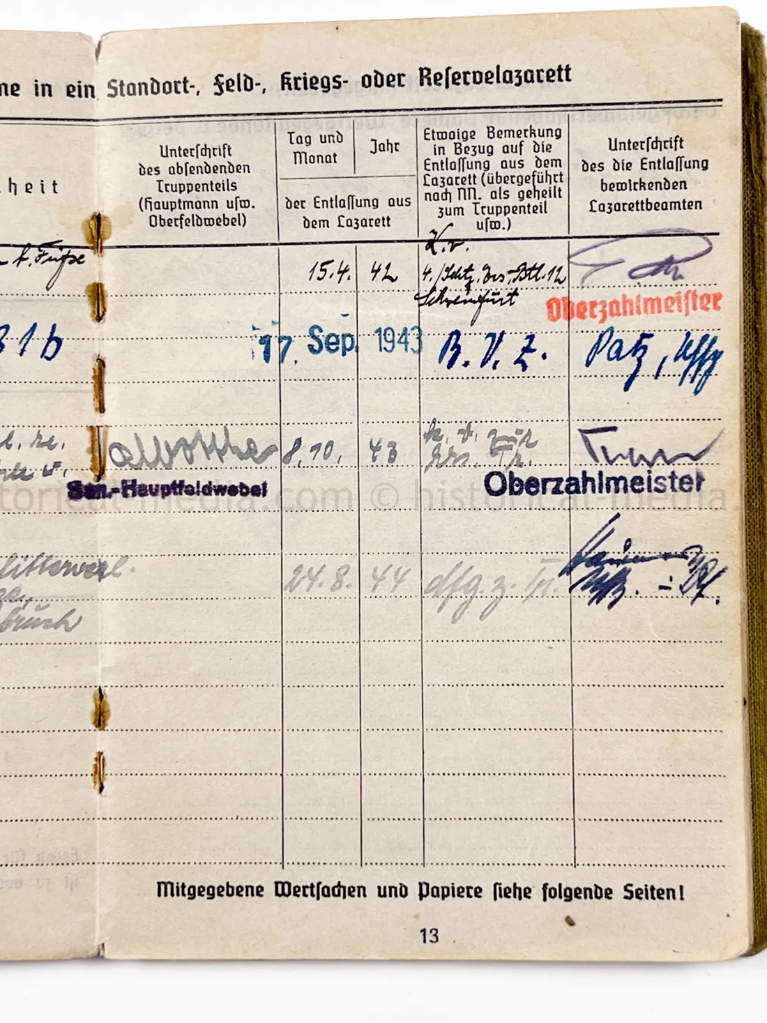 SOLDBUCH - 319 INFANTERIE DIVISION - CHANNEL ISLANDS - GUERNSEY