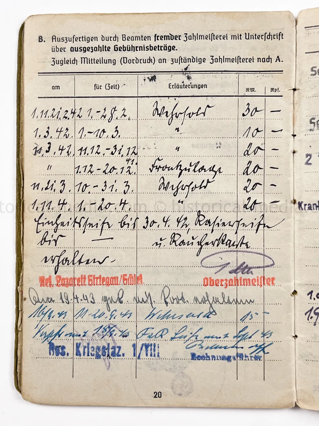 SOLDBUCH - 319 INFANTERIE DIVISION - CHANNEL ISLANDS - GUERNSEY