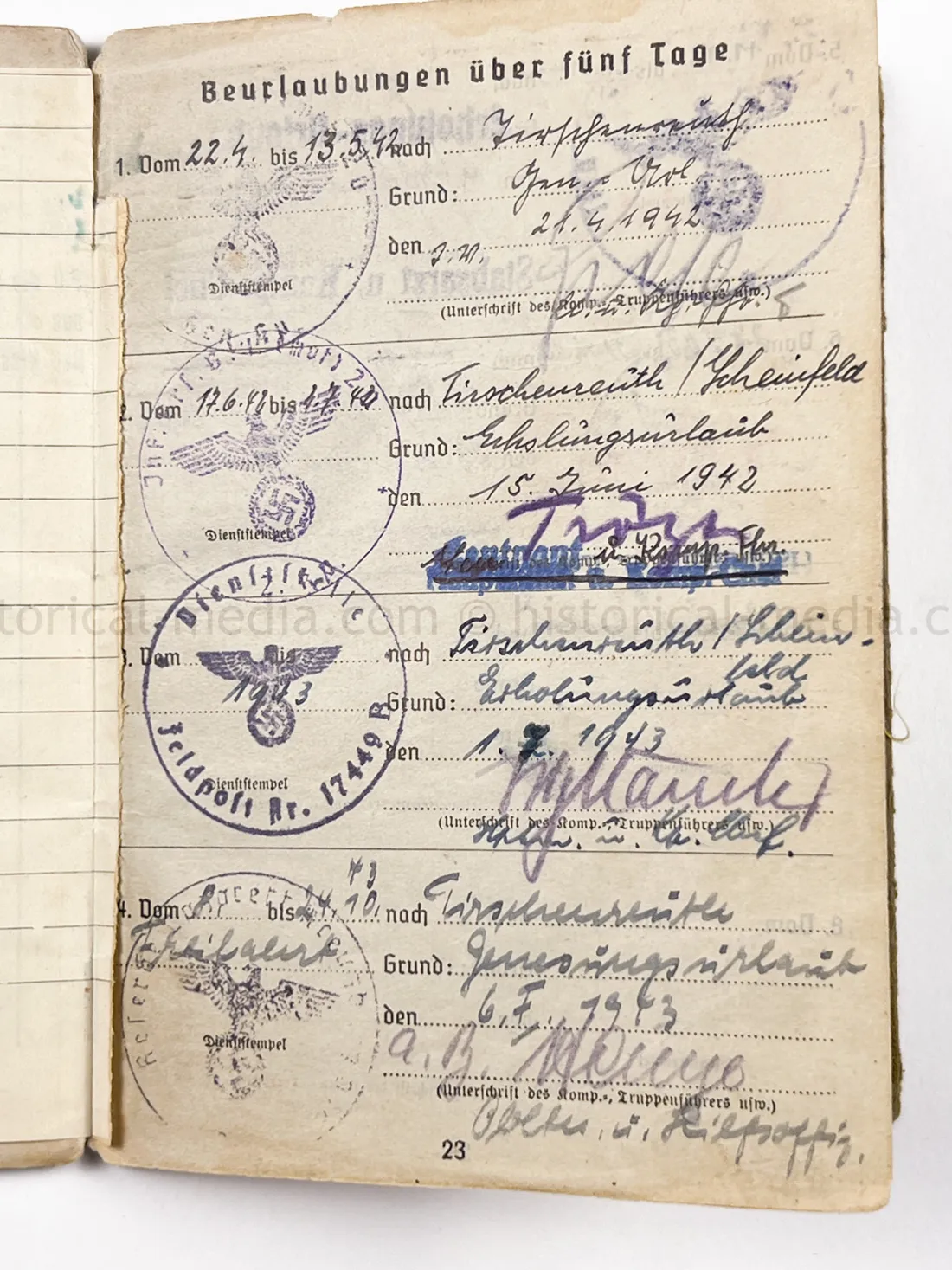 SOLDBUCH - 319 INFANTERIE DIVISION - CHANNEL ISLANDS - GUERNSEY