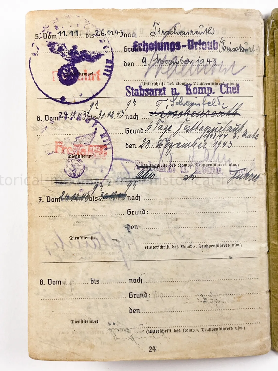 SOLDBUCH - 319 INFANTERIE DIVISION - CHANNEL ISLANDS - GUERNSEY