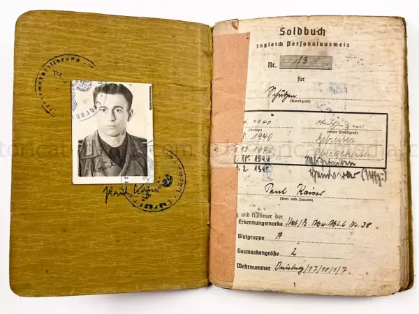 SOLDBUCH - PANZER JÄGER ABTEILUNG 106 - 106. INFANTERIE DIVISION