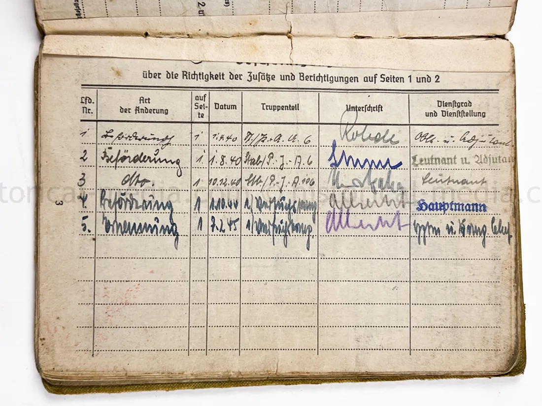 SOLDBUCH - PANZER JÄGER ABTEILUNG 106 - 106. INFANTERIE DIVISION