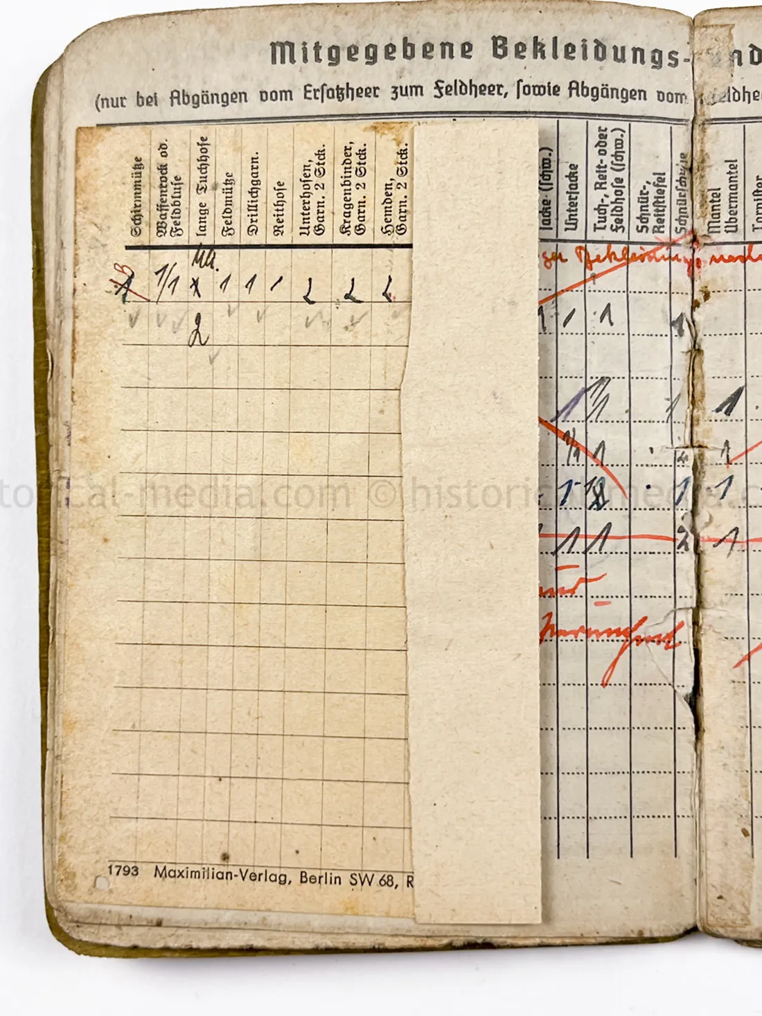 SOLDBUCH - PANZER JÄGER ABTEILUNG 106 - 106. INFANTERIE DIVISION