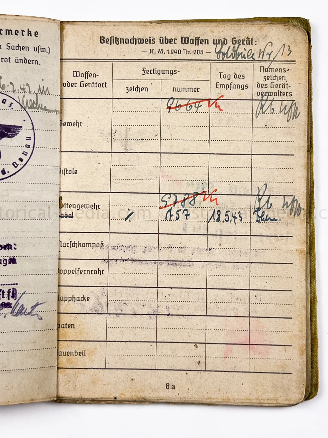 SOLDBUCH - PANZER JÄGER ABTEILUNG 106 - 106. INFANTERIE DIVISION
