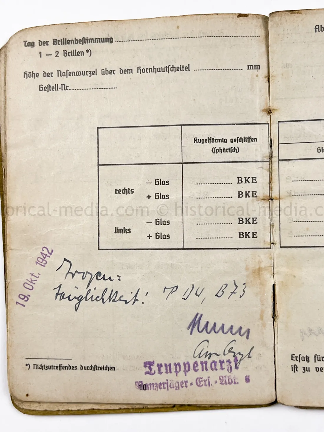 SOLDBUCH - PANZER JÄGER ABTEILUNG 106 - 106. INFANTERIE DIVISION