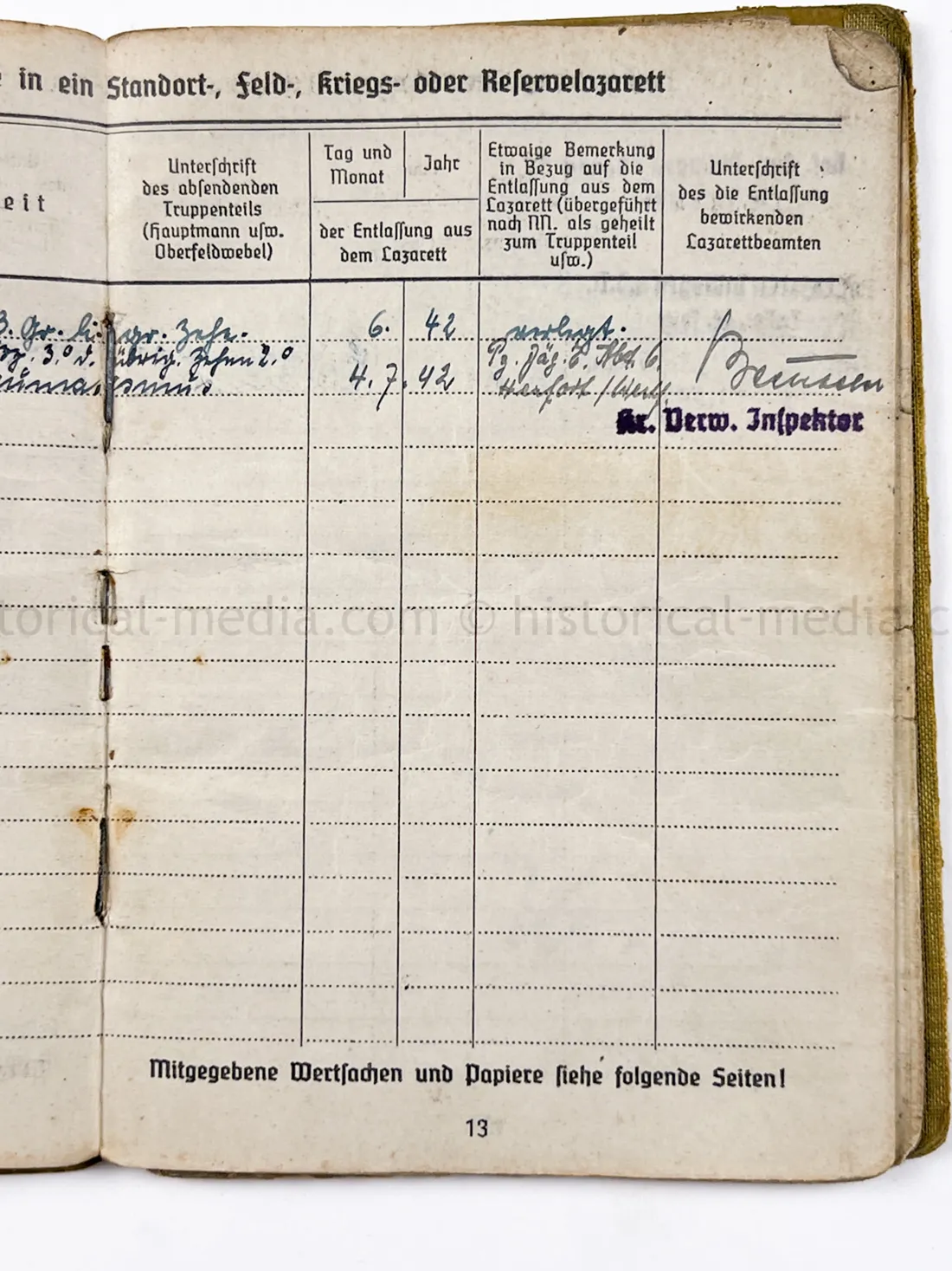 SOLDBUCH - PANZER JÄGER ABTEILUNG 106 - 106. INFANTERIE DIVISION