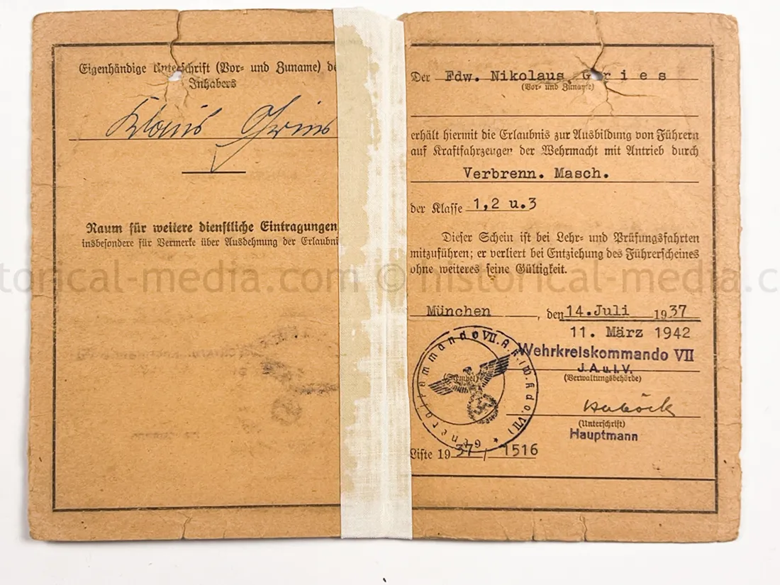 SOLDBUCH - NINE AWARDS - GEBIRGS PANZER JÄGER ABTEILUNG 44 + PANZERJÄGER ERSATZ ABTEILUNG 17 - JAGDTIGER