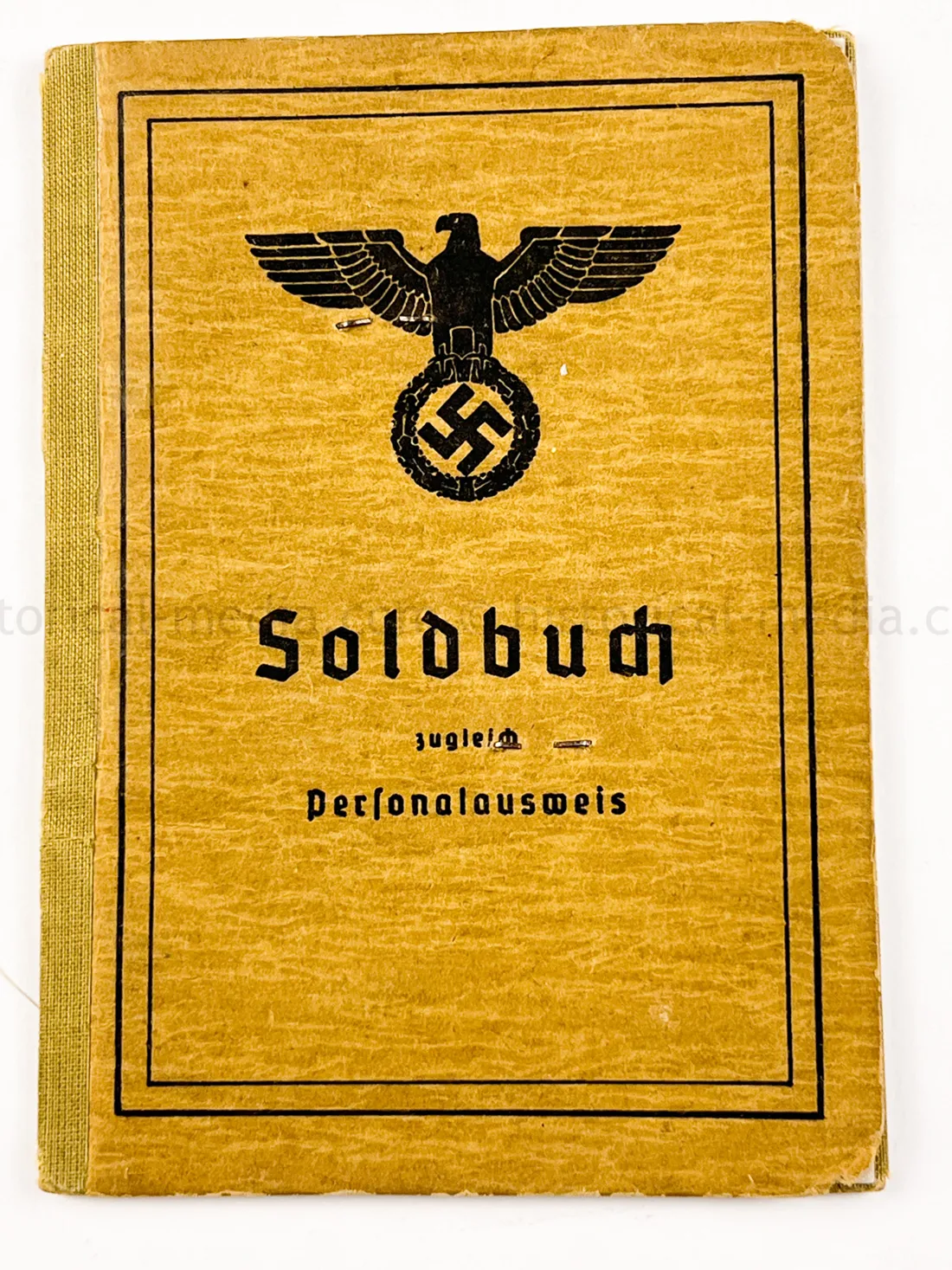 SOLDBUCH - NINE AWARDS - GEBIRGS PANZER JÄGER ABTEILUNG 44 + PANZERJÄGER ERSATZ ABTEILUNG 17 - JAGDTIGER