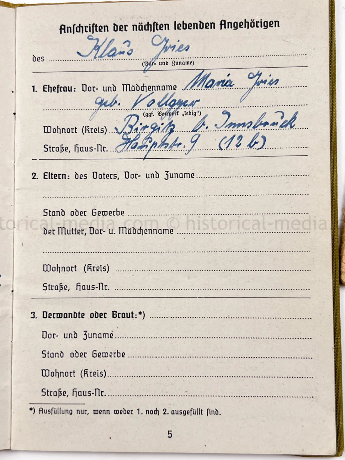 SOLDBUCH - NINE AWARDS - GEBIRGS PANZER JÄGER ABTEILUNG 44 + PANZERJÄGER ERSATZ ABTEILUNG 17 - JAGDTIGER