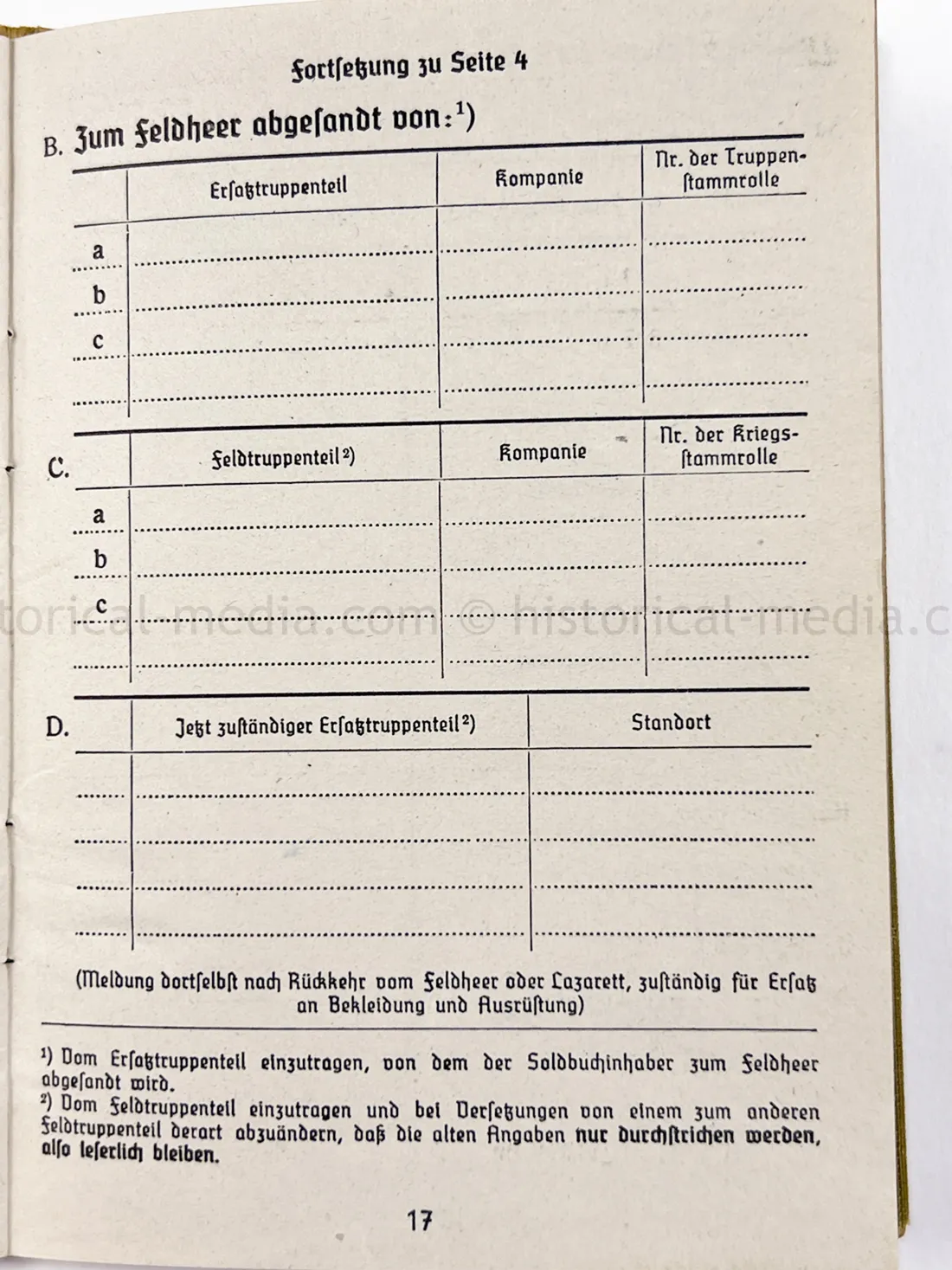 SOLDBUCH - NINE AWARDS - GEBIRGS PANZER JÄGER ABTEILUNG 44 + PANZERJÄGER ERSATZ ABTEILUNG 17 - JAGDTIGER