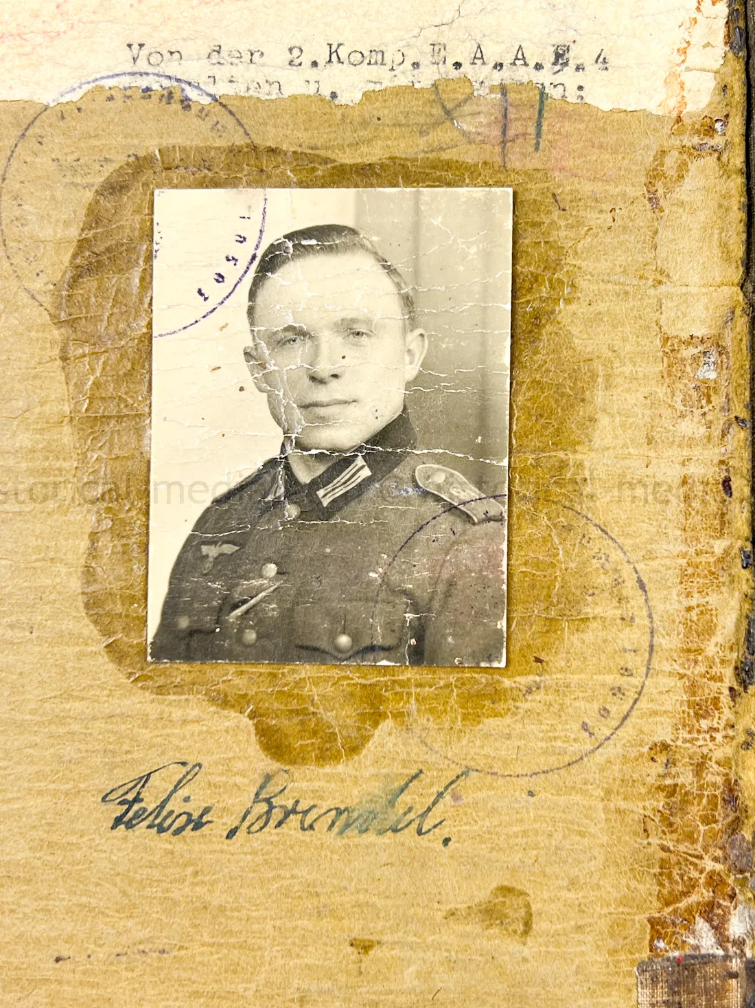 SOLDBUCH - PANZER AUFKLARUNGS ABTEILUNG "GROSSDEUTSCHLAND"