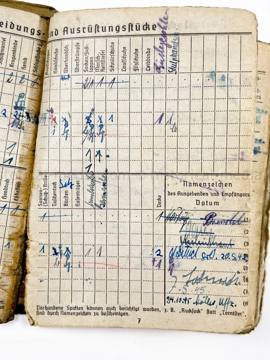 SOLDBUCH - PANZER AUFKLARUNGS ABTEILUNG "GROSSDEUTSCHLAND"