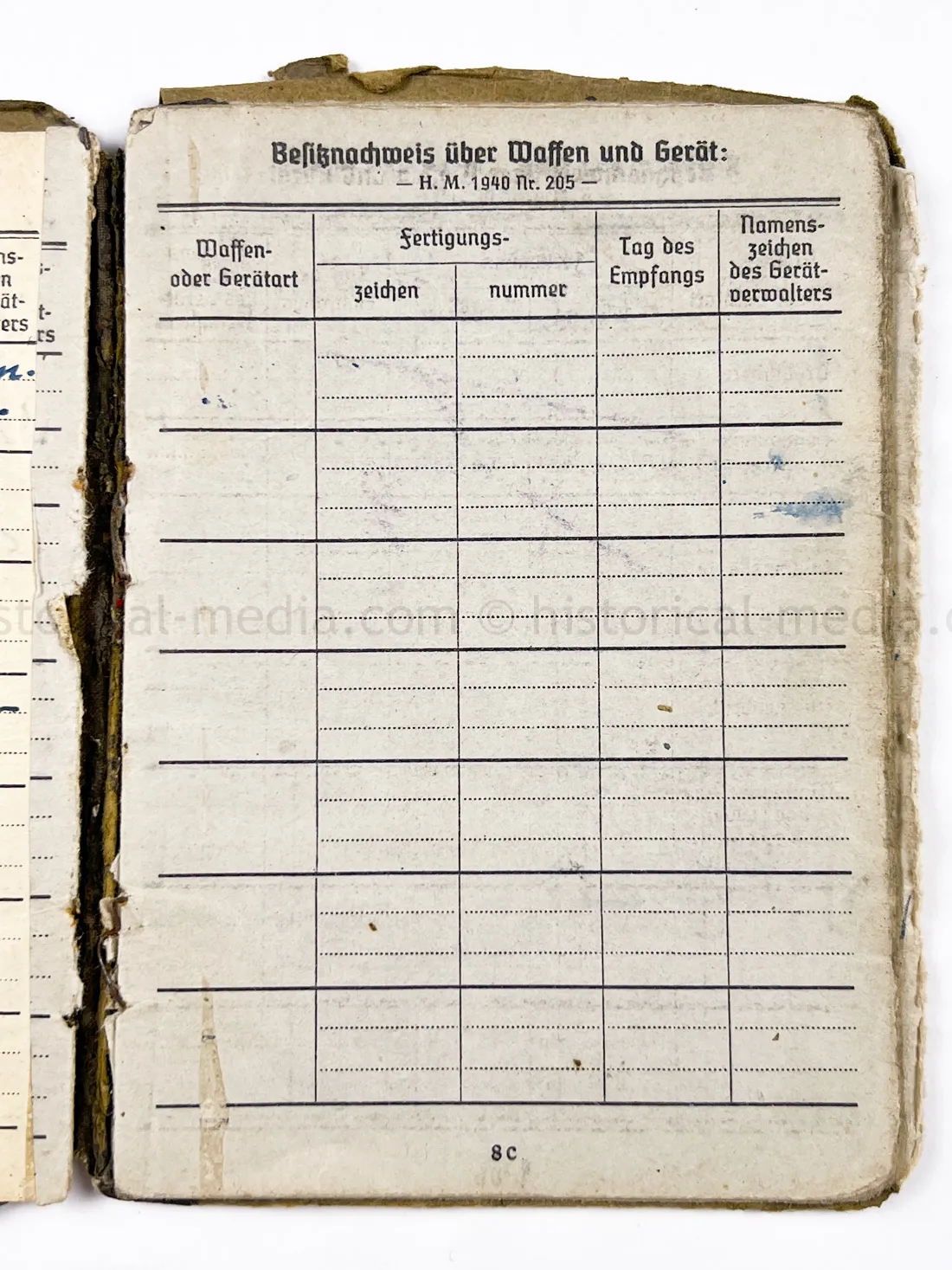 SOLDBUCH - PANZER AUFKLARUNGS ABTEILUNG "GROSSDEUTSCHLAND"