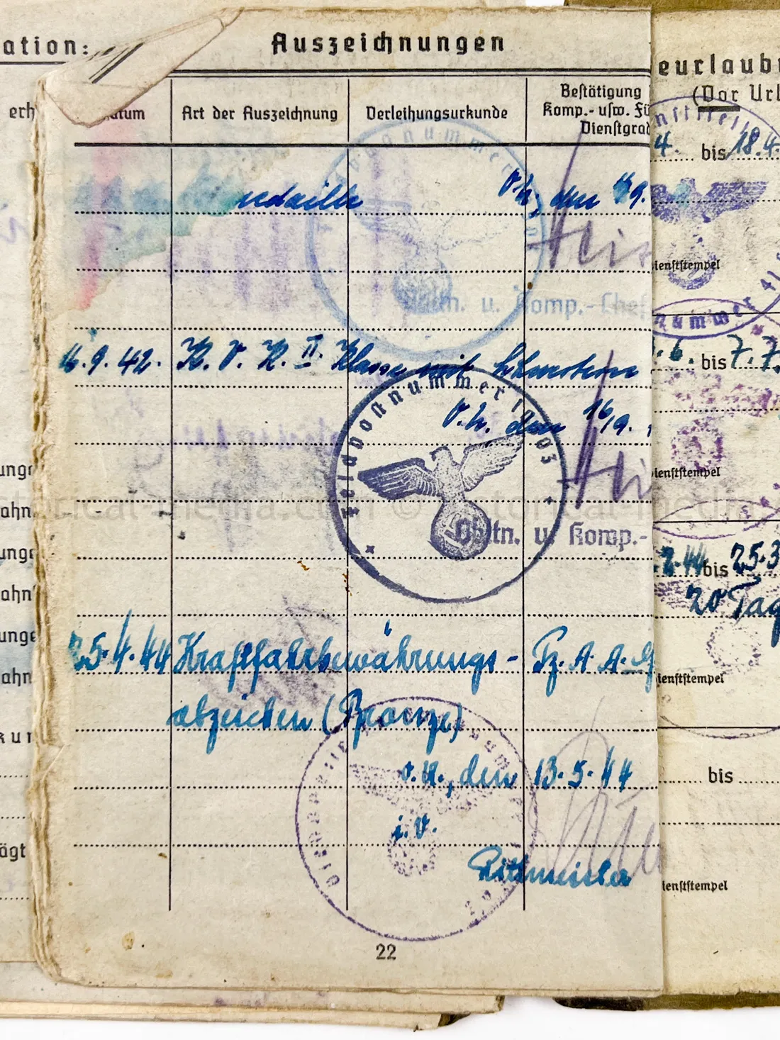 SOLDBUCH - PANZER AUFKLARUNGS ABTEILUNG "GROSSDEUTSCHLAND"