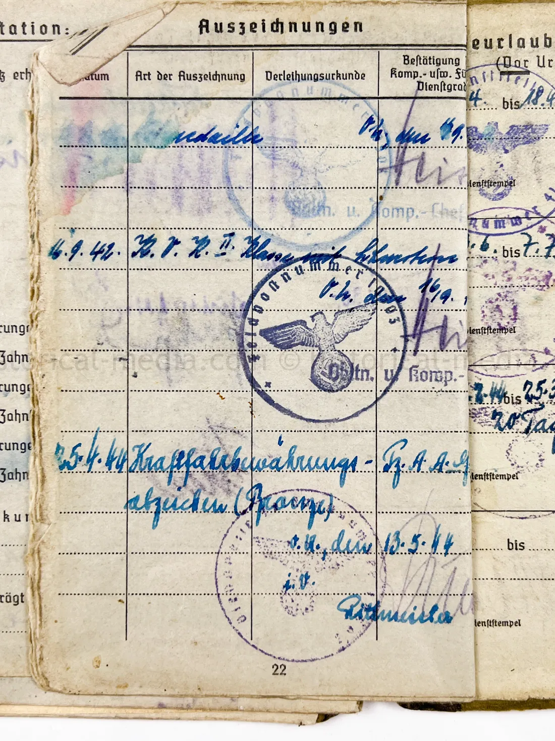 SOLDBUCH - PANZER AUFKLARUNGS ABTEILUNG "GROSSDEUTSCHLAND"