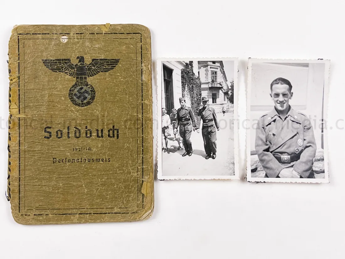 SOLDBUCH - PANZER JÄGER ABTEILUNG 43 - 8. PANZER DIVISION
