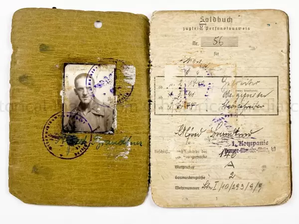 SOLDBUCH - PANZER JÄGER ABTEILUNG 43 - 8. PANZER DIVISION