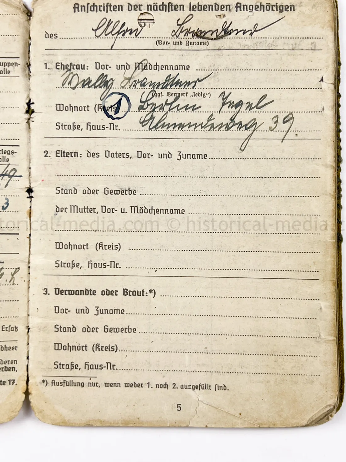 SOLDBUCH - PANZER JÄGER ABTEILUNG 43 - 8. PANZER DIVISION