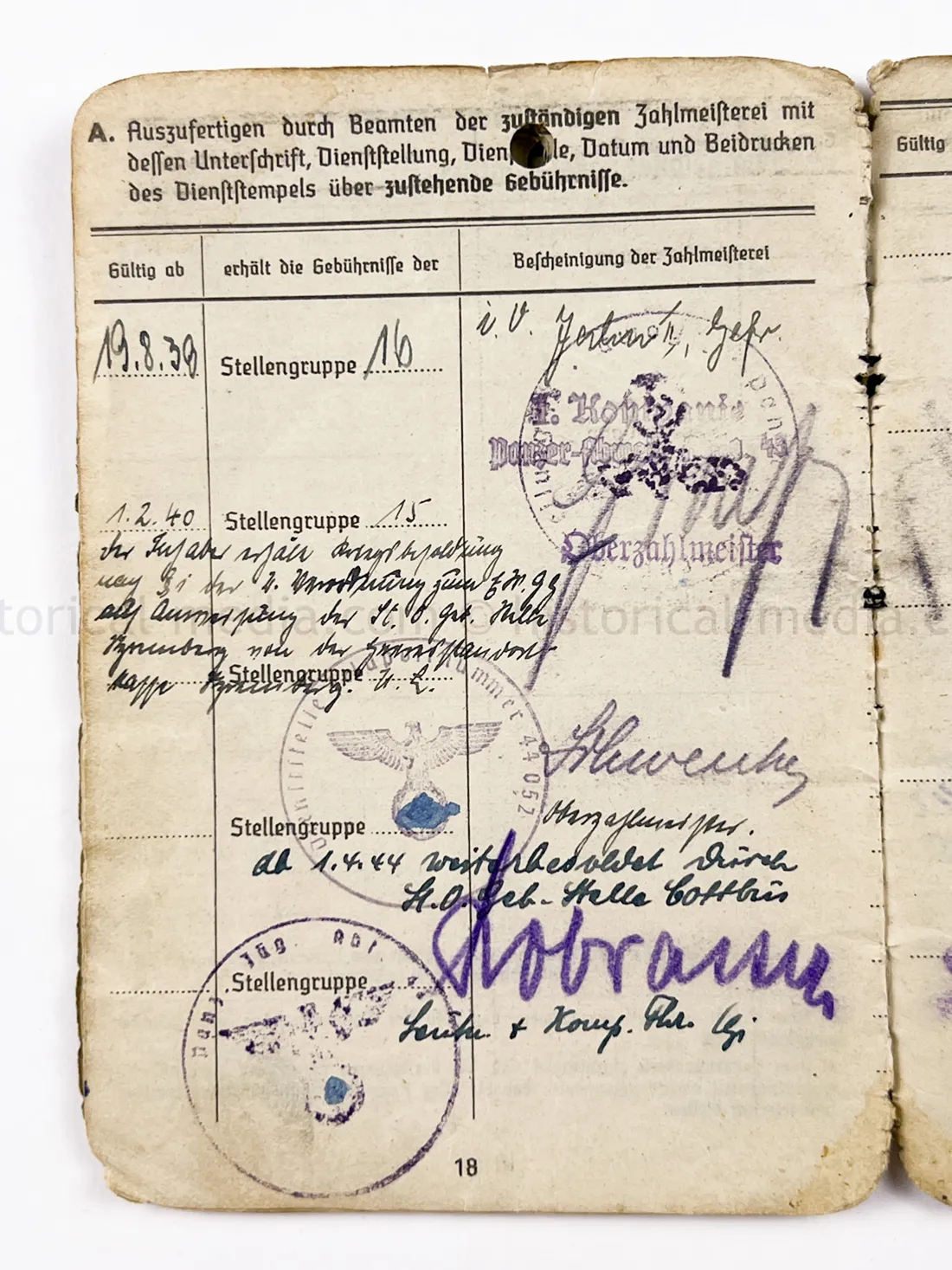 SOLDBUCH - PANZER JÄGER ABTEILUNG 43 - 8. PANZER DIVISION