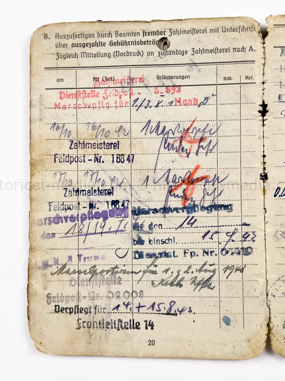 SOLDBUCH - PANZER JÄGER ABTEILUNG 43 - 8. PANZER DIVISION