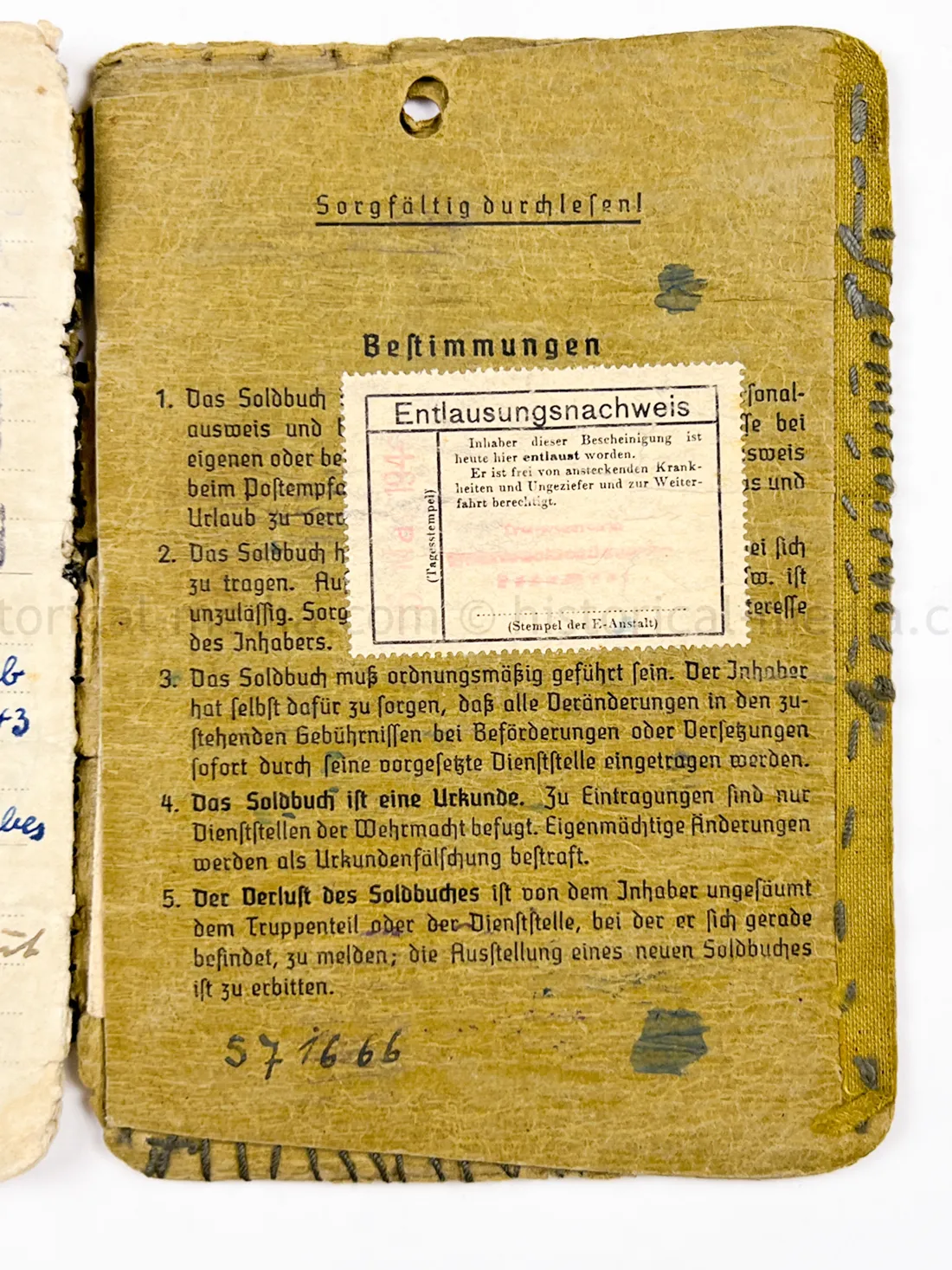SOLDBUCH - PANZER JÄGER ABTEILUNG 43 - 8. PANZER DIVISION